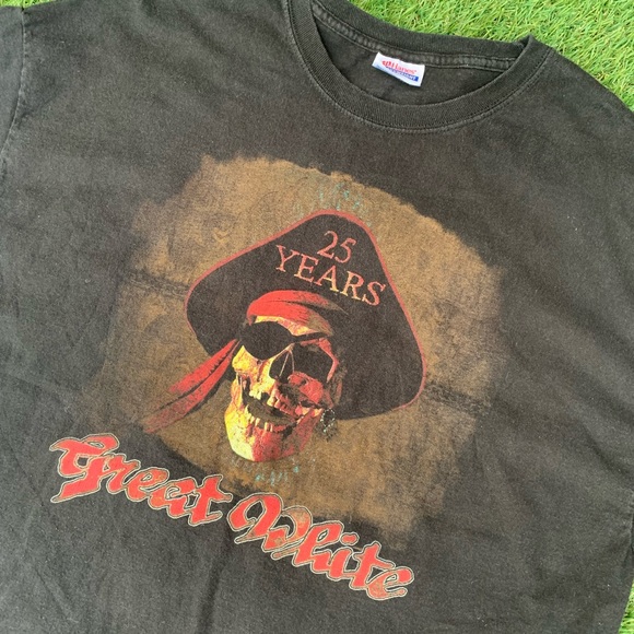 Vintage Great white Band T-shirt - Picture 3 of 4